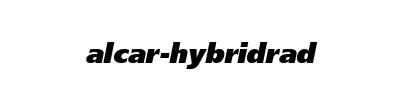 ALCAR HYBRIDRAD